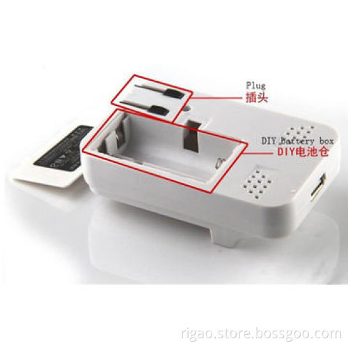 Practical lithium battery charger with USB port